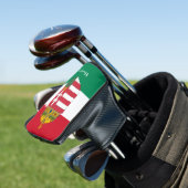 Golf Ungarn & Ungarische Flagge / Golf Clubs Abdec Headcover (In Situ)