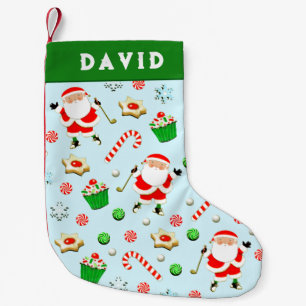 Golf Urlaub Geschenk Kleiner Weihnachtsstrumpf