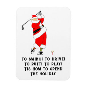 Golf Urlaub Geschenk Magnet