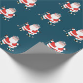 Golf Urlaubsgeschenk Geschenkpapier (Ecke)