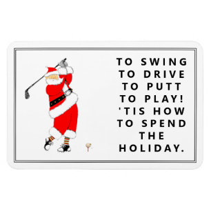 Golf-Urlaubsgeschenk-Magnet Magnet
