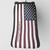 Golf USA & American Flag /Staaten Golf Clubs Cover Golf Headcover (Rotieren 90)