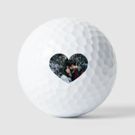 Golf Valentines Day Golfer Sports Lovers Couple Golfball