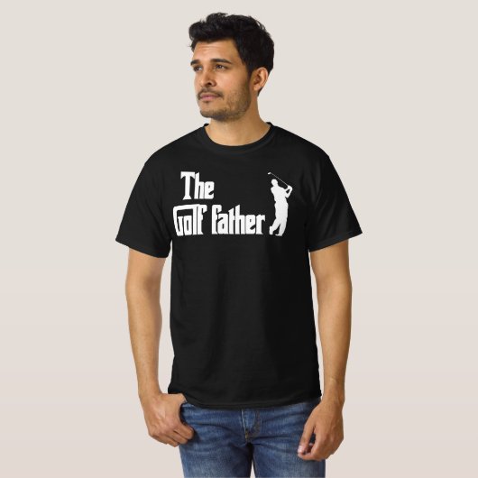 Golf Vater - Funny Golf Vater Geschenk T-Shirt (Vorne ganz)