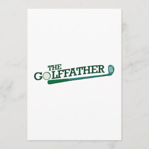 Golf Vater Funny Vathers Day-Geschenk Karte