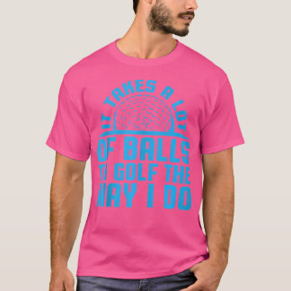 Golf Vater Golfgeschenke Herren Golf Funny Golfspi T-Shirt