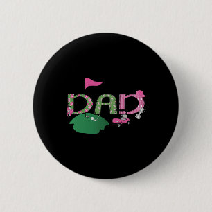 Golf Vater Hole in einem Golf 1.Geburtstag Party Button