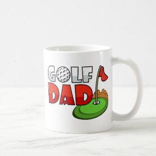 Golf-Vater Kaffeetasse