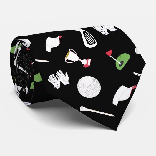 Golf Vater Krawatte (Gerollt)