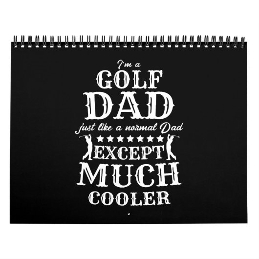 Golf Vater Pater Golf Club Golfen Geschenk Kalender (Titelbild)