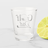 Golf-Vater Schnapsglas (Rückseite)