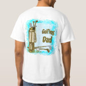 Golf Vater T-Shirt (Rückseite)