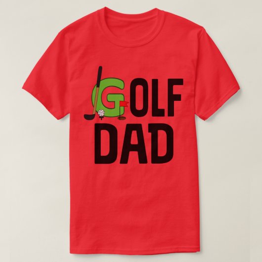 Golf Vater T-Shirt (Design vorne)