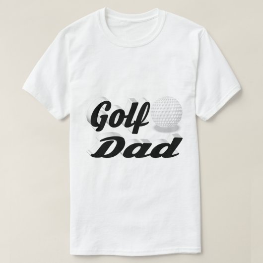 Golf Vater T - Shirt (Design vorne)