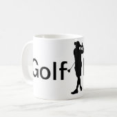 Golf Vater Tasse - MVB Design 1 (Vorderseite Links)