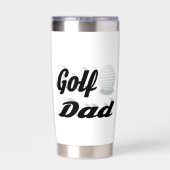 Golf Vater Thermobecher (Rückseite)