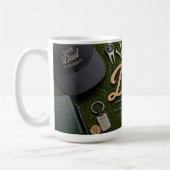 Golf-Vater Vatertag Kaffeetasse (Links)
