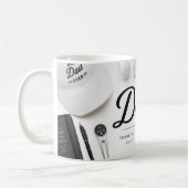 Golf-Vater Vatertag Kaffeetasse (Links)