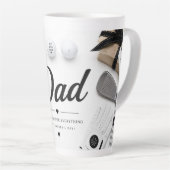 Golf-Vater Vatertag Kaffeetasse Milchtasse (Rechte Ecke)