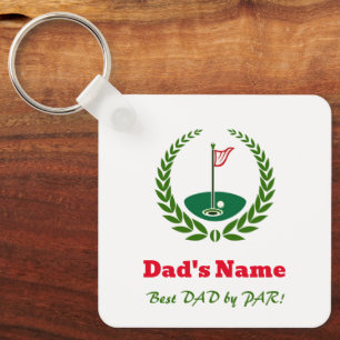 Golf-Vater-Vatertagsgeschenk-Schlüsselanhänger Schlüsselanhänger