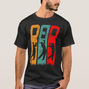 Golf Vater Vintag für den Vatertag Cooler Golfplat T-Shirt