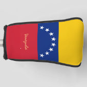 Golf Venezuela & Venezuela Flagge / Golf Clubs Abd Headcover (Vorderseite)