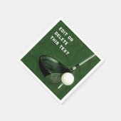 Golf-Veranstaltung Serviette (Ecke)
