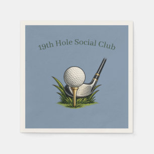Golf-Veranstaltungen Cocktail Serviette