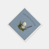 Golf-Veranstaltungen Cocktail Serviette (Ecke)