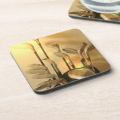 Golf-Verein-Korken-Untersetzer Untersetzer (Linke Seite)