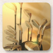 Golf-Verein-Korken-Untersetzer Untersetzer (Vorderseite)