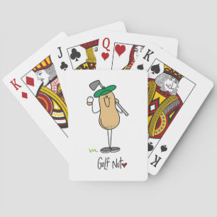 Golf Verrückte T-Shirts und Geschenke Spielkarten