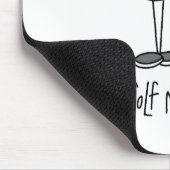 Golf Verrückter Mousepad (Ecke)