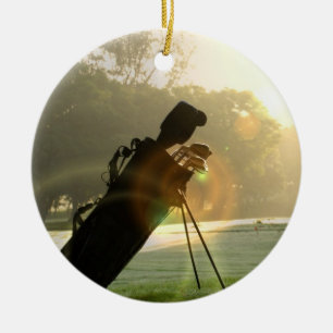 Golf-Verzierung Keramikornament