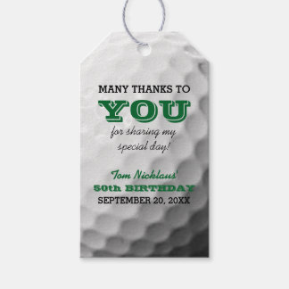 Golf Vielen Dank für Ihr Interesse Tag Geschenkanhänger