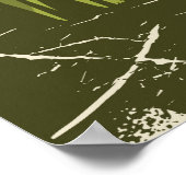 Golf Vintag Style Poster (Ecke)