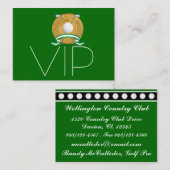 Golf VIP Card - SRF Visitenkarte (Vorne/Hinten)