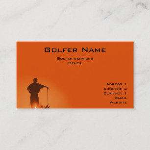 Golf Visitenkarte