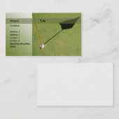 Golf Visitenkarte (Vorne/Hinten)
