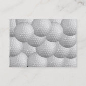 Golf Visitenkarte (Rückseite)