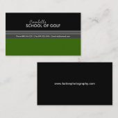Golf-Visitenkarte Visitenkarte (Vorne/Hinten)