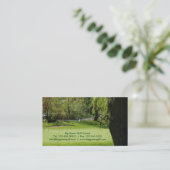 Golf-Visitenkarte Visitenkarte (Stehend Vorderseite)