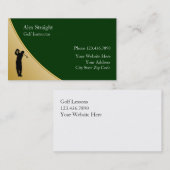Golf-Visitenkarten Visitenkarte (Vorne/Hinten)