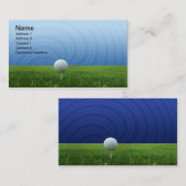 Golf-Visitenkarten Visitenkarte (Vorne/Hinten)