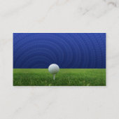 Golf-Visitenkarten Visitenkarte (Rückseite)