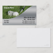 Golf-Visitenkarten Visitenkarte (Vorne/Hinten)