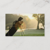 Golf-Visitenkarten Visitenkarte (Rückseite)