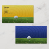 Golf-Visitenkarten Visitenkarte (Vorne/Hinten)