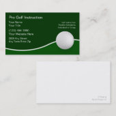 Golf-Visitenkarten Visitenkarte (Vorne/Hinten)