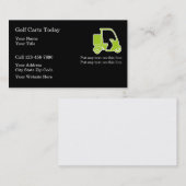 Golf-Visitenkarten Visitenkarte (Vorne/Hinten)